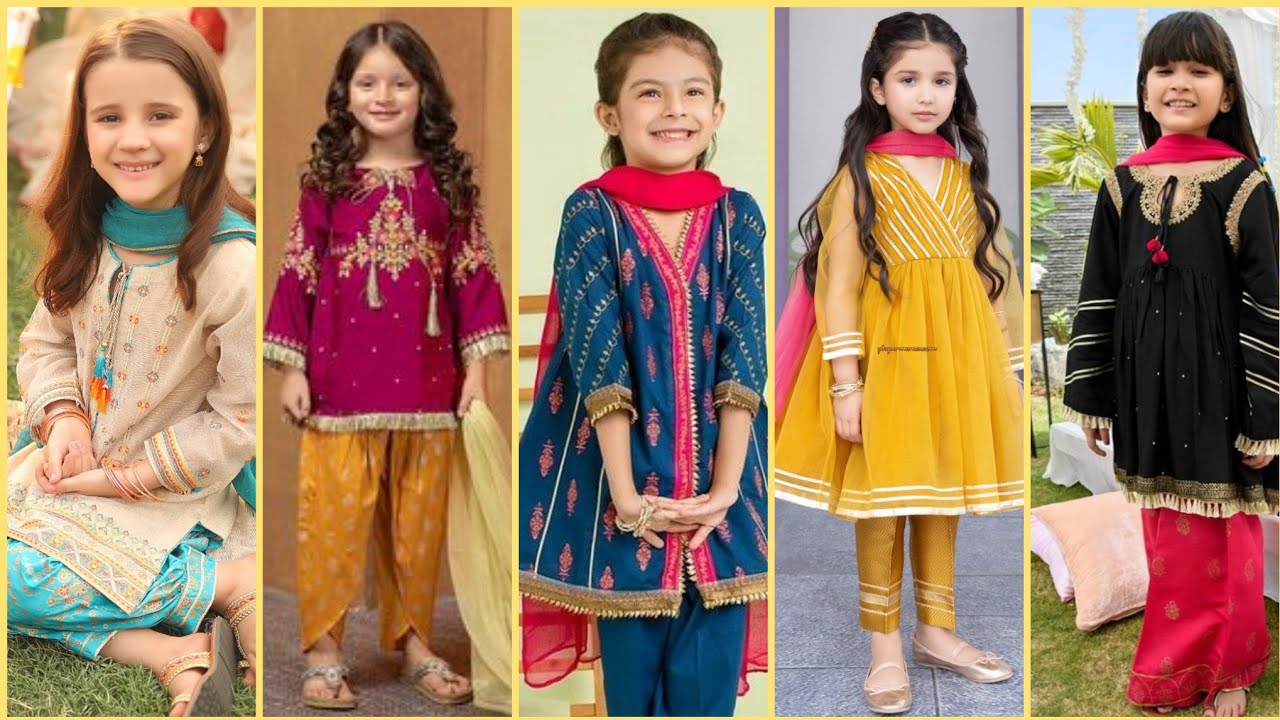 Baby Girl Dress Design Eid Collection 2023